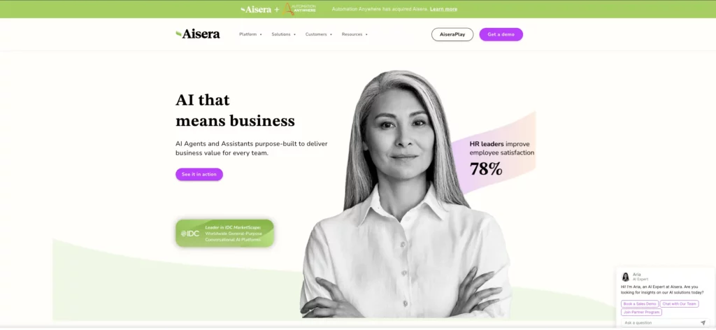 Aisera ai